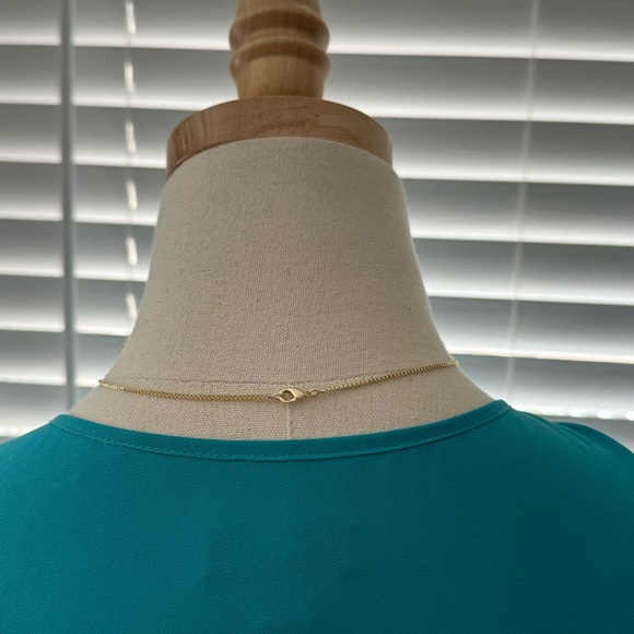 Vintage Chanel Designer Logo 18” Gold Necklace - Picture 9 of 10